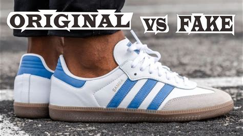 how to tell fake adidas samba|adidas counterfeit vs real.